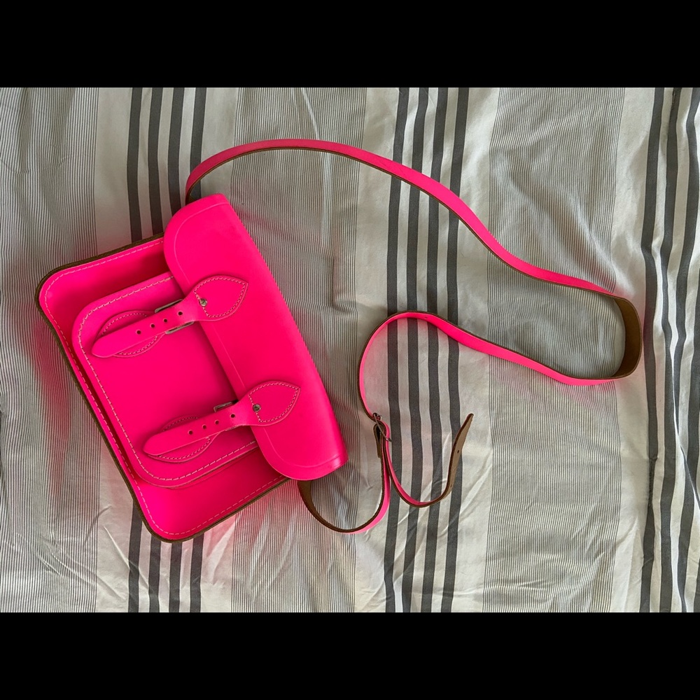 Neon Pink Fashion Bag Medium, excellent condition
